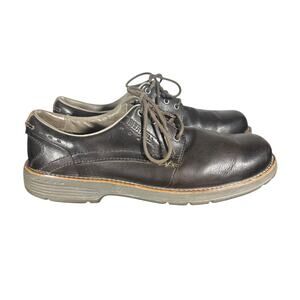 MERRELL REALM MEN’S EXPRESSO LEATHER LACE UP OXFORD DRESS SHOES SIZE 10